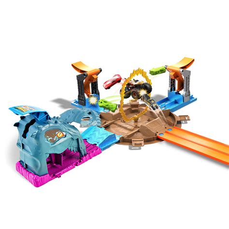 Mattel Hot Wheels Πίστα Σούπερ Ρόδα GVK Χιονάτη Παιχνίδια