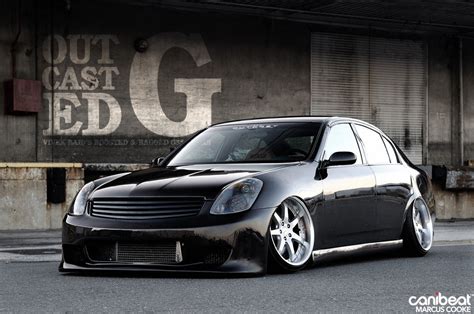 Kurookie Fiberglass Front Bumper G35 03 04 Sedan — Outcast Garage