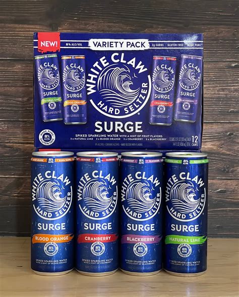 White Claw Surge Hard Seltzer Variety Pack 12pk 3brothersliquor