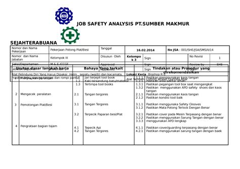 Mengenal Konsep Jsa Job Safety Analysis Pada Pekerja Di Ketinggian