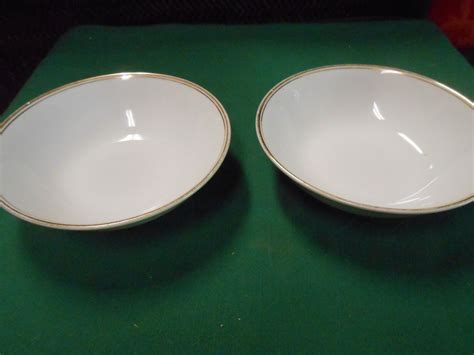 Great Sheffield Regency Gold Porcelain Fine China Set Of Bowls