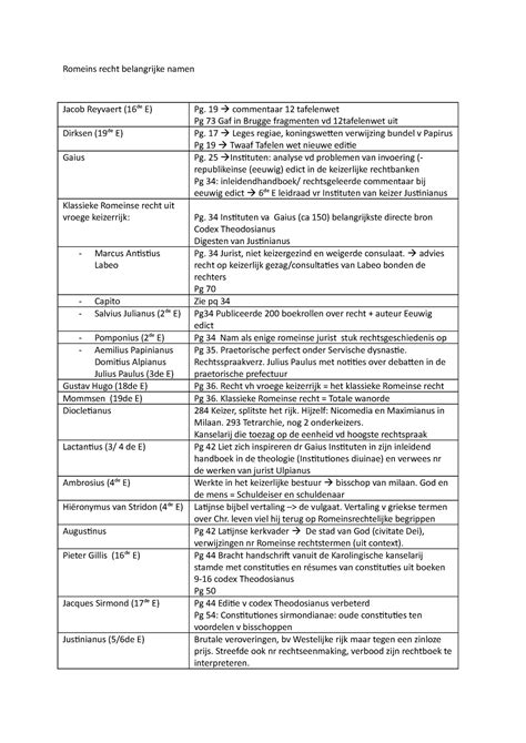 RR Belangrijke Namen Handig Schematisch Overzicht Van De Key Personen