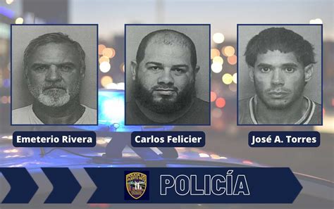 Arrestan Tres Individuos Por Violación A Ley De Armas Y Agresión Es