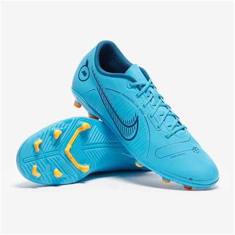 Nike Mercurial Vapor XIV Club FG/MG - Chlor Blau/Laser Orange/Marina ...