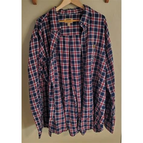 The Foundry Supply Co Shirts Mens Blue Red Plaid The Foundry