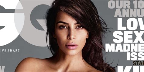 Kim Kardashian Poses Nude Naturally On Her First Ever Gq Cover The