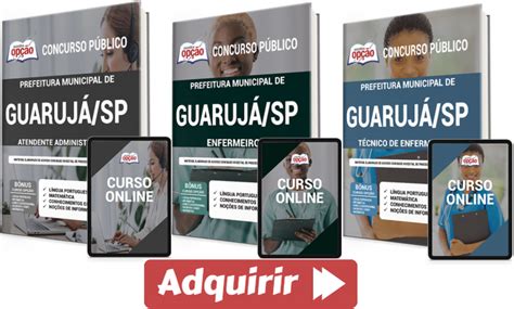 Apostilas Op O Processo Seletivo Prefeitura De Guaruj Sp