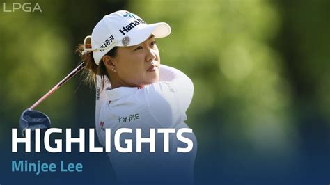 Minjee Lee Second Round Highlights 2023 Cognizant Founders Cup YouTube