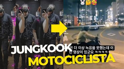 K Army Vio A Jungkook De Bts Aparecer En Su Motocicleta Y Esto Sucedi