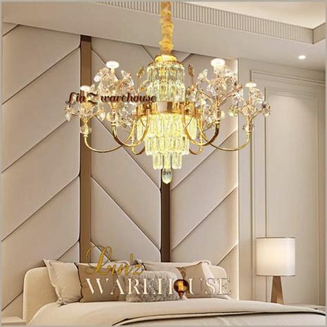 Jual Lampu Gantung THE LUXURY MODERN CRYSTAL LED 6 ARMS Chandelier Di