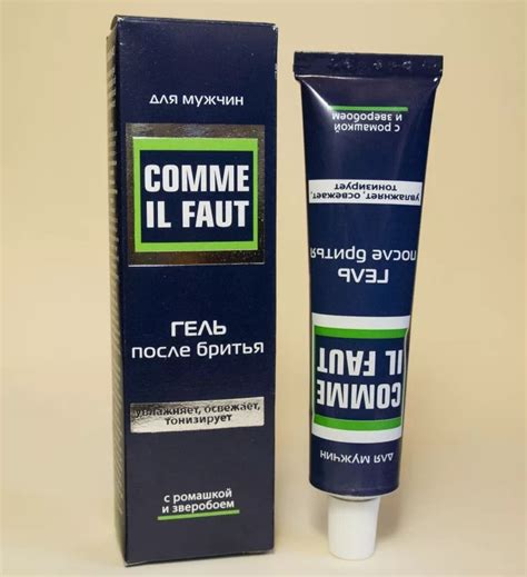 Бритье у нас и у вас (гель Comme il faut, дополнение) | Пикабу