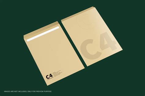 C4 Envelope Mockup Graphic By Shaikerintu Creative Fabrica