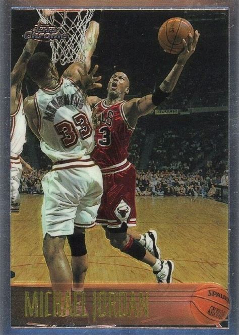 Michael Jordan Topps Chrome Base Price Guide Sports Card