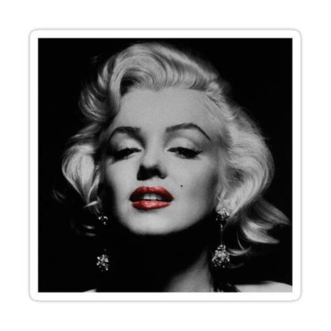 Marilyn Monroe Sticker By Alextho Marilyn Monroe Portrait Marilyn