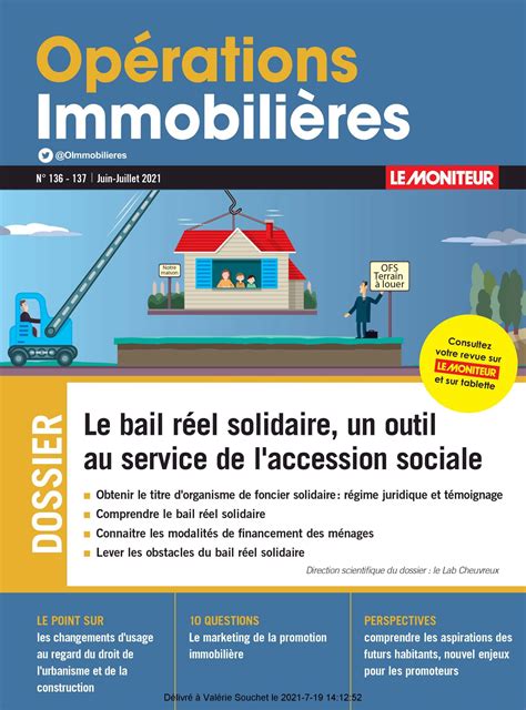 Le bail réel solidaire une solution innovante pour faciliter l