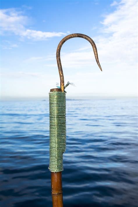 Fishing gaff stock photo. Image of outdoors, saltwater - 34193376