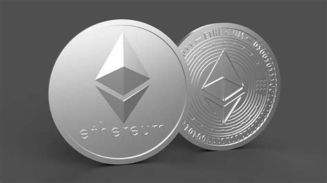 Ethereum Coin 3d Model Ethereum Stl 3d Print 3d Model 3d Printable