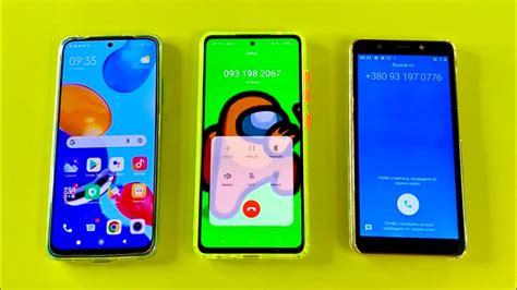 Tecno Pop Vs Xiaomi Redmi Note Vs Samsung Galaxy A Incoming Call