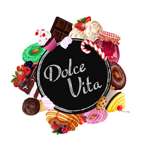 Dolce Vita Stock-Vektoren und -Grafiken - iStock