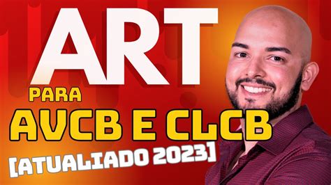 Preenchimento De ART Para AVCB E CLCB ATUALIZADO 2023 ART Para AVCB