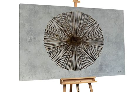 Dipinto A Olio Circle Of Light Comprare KunstLoft