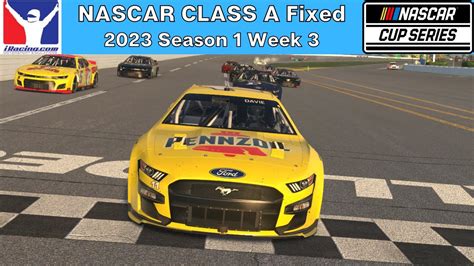 First Win In 2023 IRacing NASCAR CLASS A Fixed Talladega