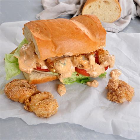 Baked Shrimp Po Boy Recipe With Remoulade Sauce | RecipeLion.com