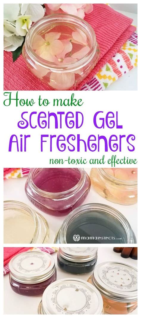 DIY Scented Gel Air Fresheners Non Toxic And Effective Diy Scent