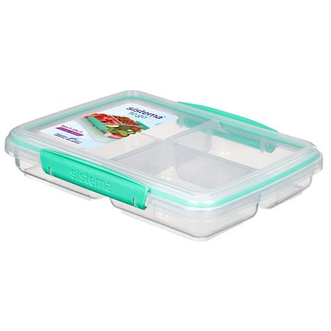 Buy Sistema To Go Multi Split Meal Food Container With Dividers