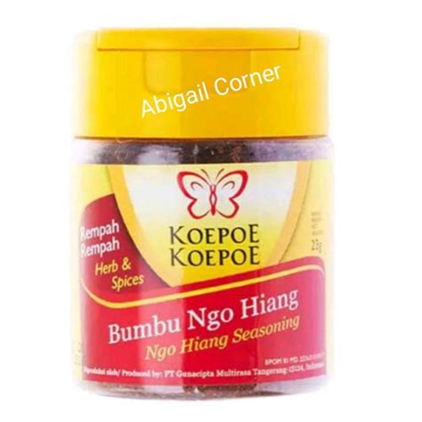 Jual Abigailcorner Koepoe Koepoe Bumbu Ngo Hiang 23 Gr Shopee