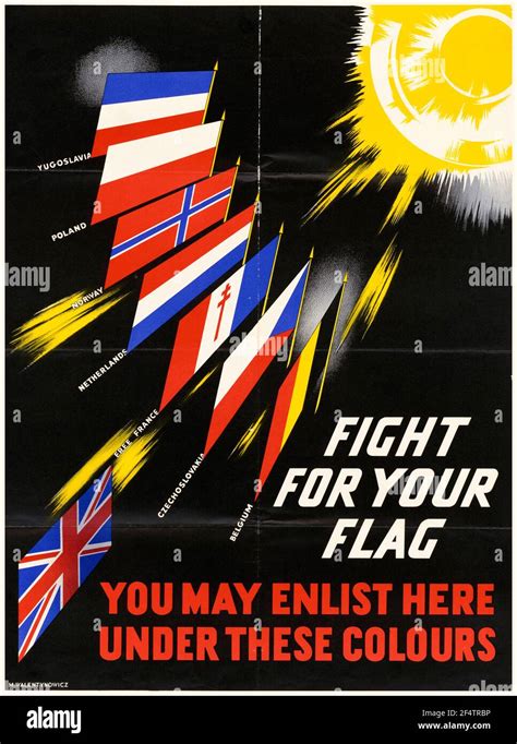 Ww2 british flag hi-res stock photography and images - Alamy