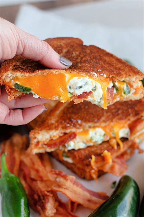 Jalapeno Popper Grilled Cheese Kitchen Fun With My Sons