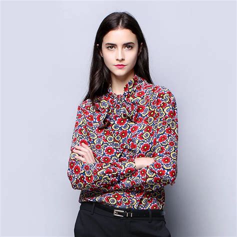 100 Silk Crepe Women Shirt Pure Natural Silk Fabric New Arrival Office