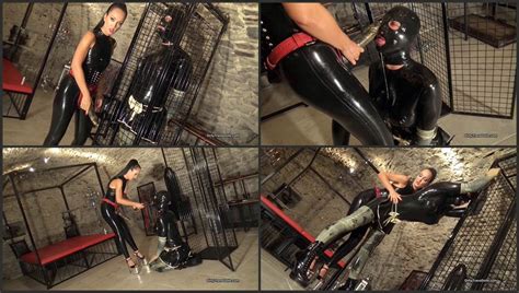 Queens Of Kink The Pink Rubber Fuck Doll Part Fetish Liza And Rubber Doll Jenna Hot Femdom