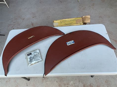 1965 66 Ford Mustang Fender Skirts Foxcraft Mus 65 Nos” Ebay