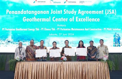 Wujudkan Transisi Energi Bersih PGE Gandeng Elnusa PertaMC Dan PGAS