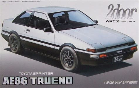 Fujimi 046488 1 24 ID 57 Toyota Sprinter AE86 TRUENO 2door APEX Twin