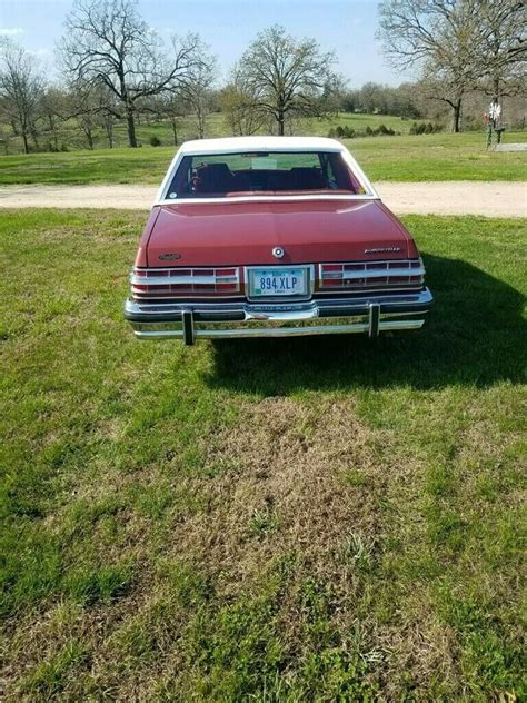1979 Pontiac Bonneville Coupe Maroon Inside And Out New Tires Very