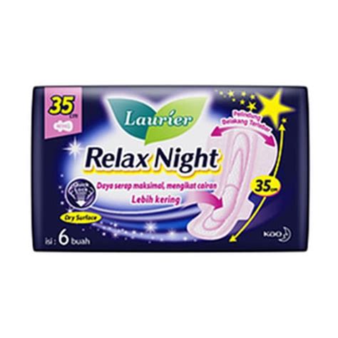 Jual Laurier Relax Night Cm S Shopee Indonesia