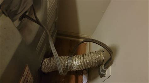 Quick Hack On How To Keep Dryer Vent Hose From Pinching Youtube