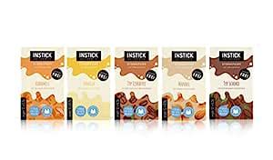 INSTICK Zuckerfreies Instant Getränk Bundle 6 Sorten für Milch