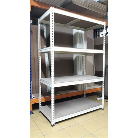 Sarako Rak Besi 5 6H X 2W X 4L X 4Level Heavy Duty Boltless Rack