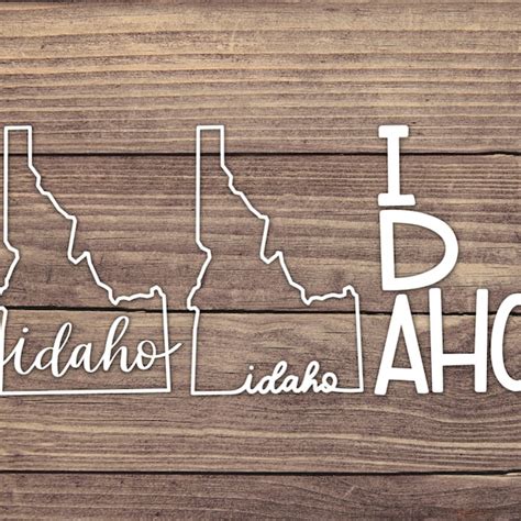 Idaho Stickers Etsy