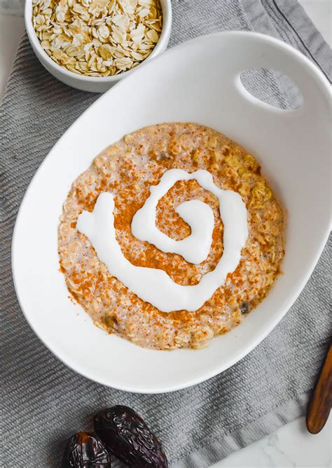 Vegan Cinnamon Roll Overnight Oats Sweet Vegan Sara