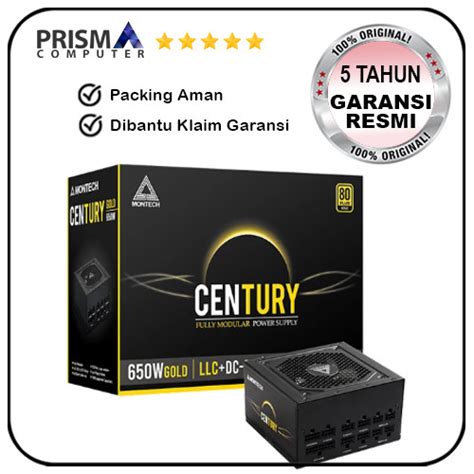 Jual Psu Montech Century Gold W Fully Modular Jakarta Barat