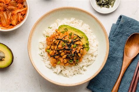 Natto Donburi Rice Bowls Okonomi Kitchen