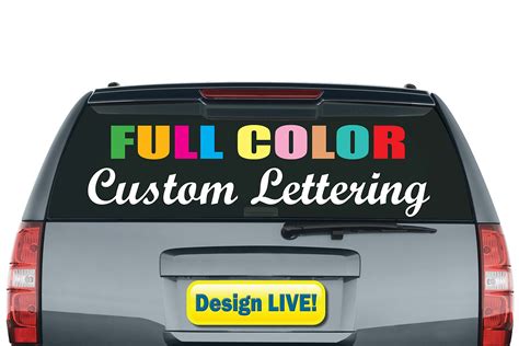 Stickers For Cars Custom Made