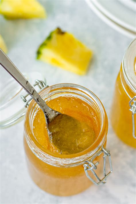 Easy Pineapple Jam Babaganosh