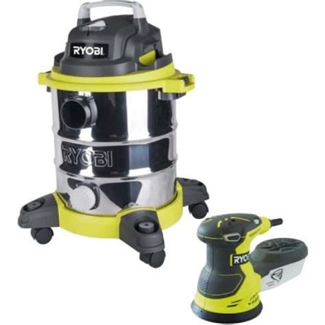 Pack Ryobi Aspirateur Eau Et Poussière 1250w 20l Rvc 1220i G