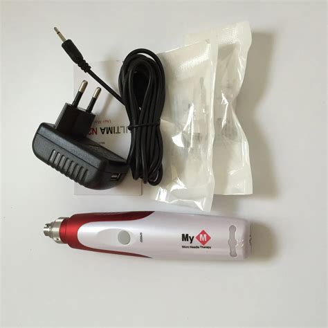 Mym Auto Electric Derma Stamp Dermapen Micro Agujas Piel Derma Pen